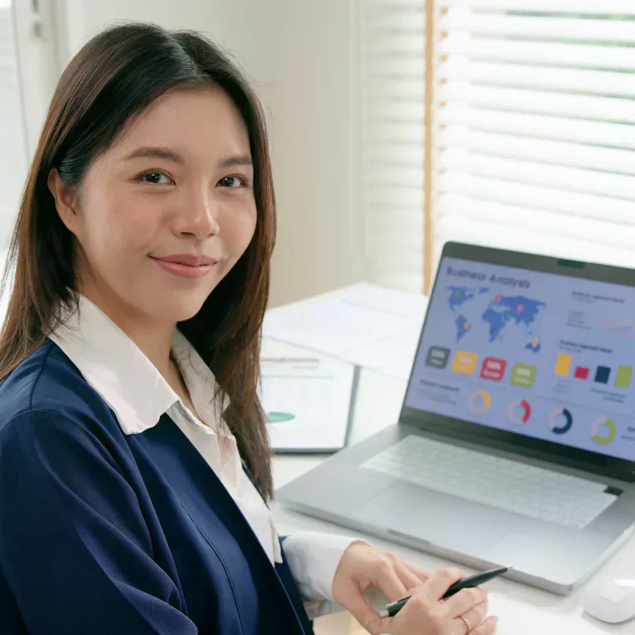 AI transcription tool helping student take lecture notes